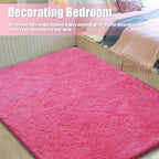 Shag Area Rug for Bedroom 4x6, Fluffy Area Rugs for Living Room, Soft Fuzzy Rug - Image 7