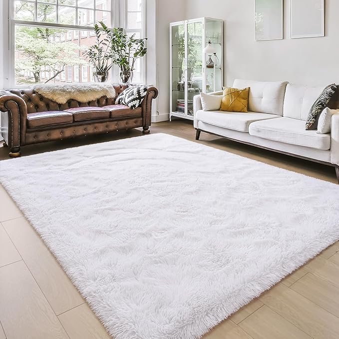 Amearea Premium Soft Fluffy Rug Modern Shag Carpet, Fuzzy Plush Rugs by AmeareaDirect
