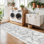 Washable 2'6''x14' Runner Rug - Image 4
