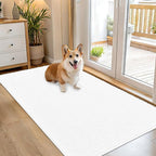 OLANLY Dog Door Mat for Muddy Paws 54x32, Absorbs Moisture and Dirt, Absorbent by OLANLY