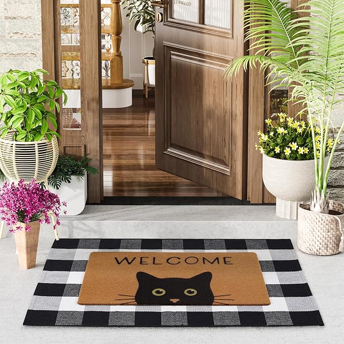 UINI Door Mat Combo Set, Porch Decor by UINI