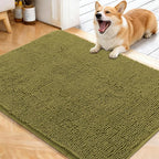 OLANLY Dog Door Mat for Muddy Paws 40x32, Absorbs Moisture and Dirt, Absorbent by OLANLY