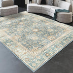 8x10 Vintage Living Room Area Rug - Image 2
