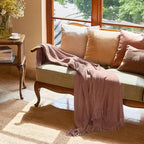 lifein Throw Blanket for Couch, Soft Boho Decor Bed Throw, Cozy Chenille - Image 8