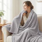 Exclusivo Mezcla Fleece Throw Blanket Extra Large, Super Soft and Warm Blankets - Image 2
