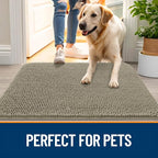 OLANLY Dog Door Mat for Muddy Paws 59x20, Absorbs Moisture and Dirt, Absorbent - Image 6