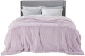 Bedsure GentleSoft Fluffy Lavender Purple King Size Blanket by BEDSURE