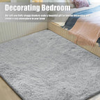 Shag Area Rug for Bedroom 5x8, Soft Fuzzy Rug Non-Shedding Indoor Plush Carpet - Image 5
