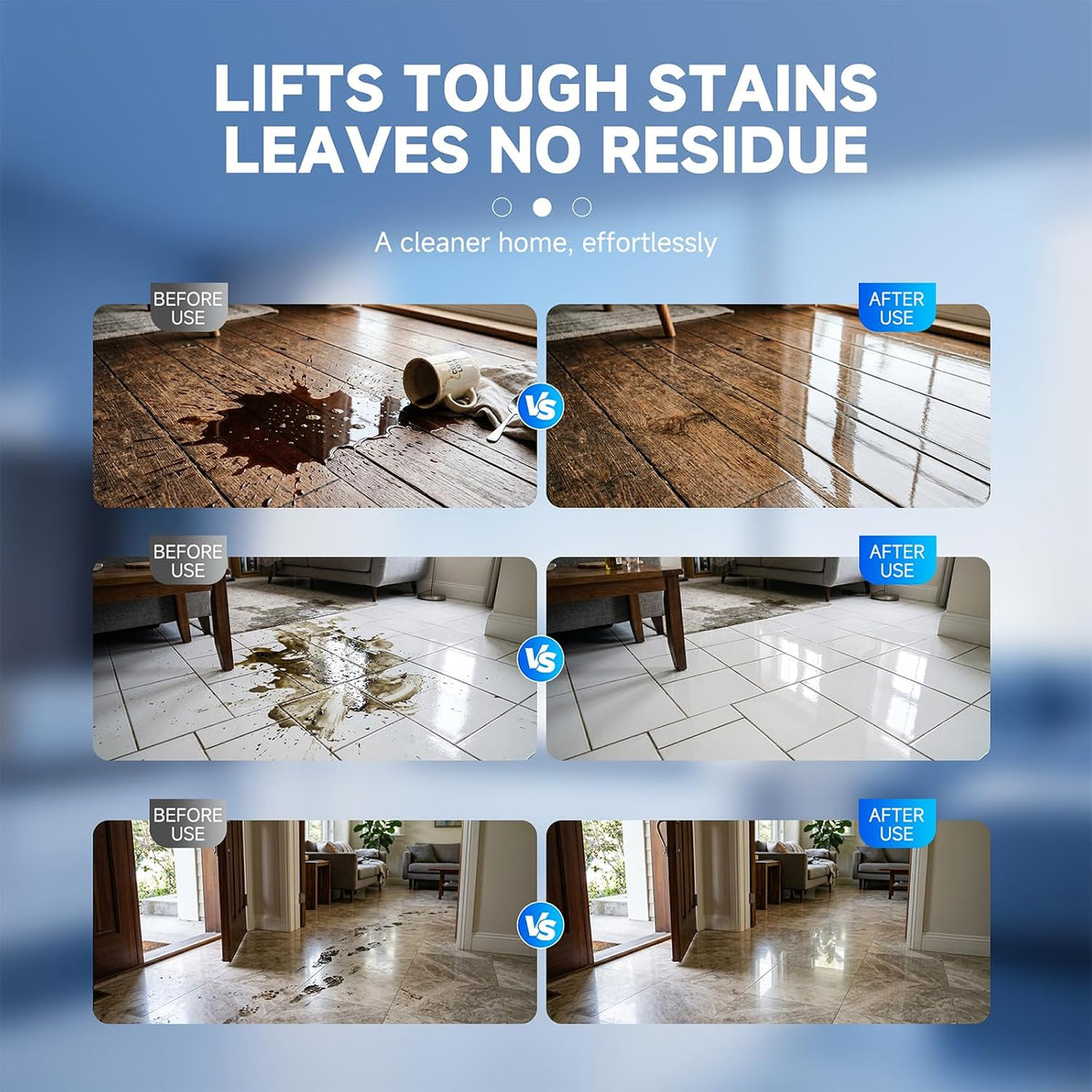 Floor Cleaning Solution Compatible with Tineco, 2-Pack Lavender