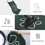 Smiry Dog Door Mat for Muddy Paws, Absorbent Dirt Trapper Non Slip Quick Dry - Image 6