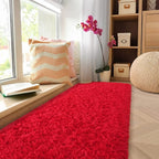 Amearea Shag Fluffy Runner Rug for Bedroom Girls Living Room, 2x6 Feet Extra - Image 7