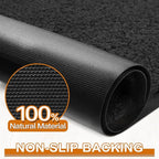 Mibao Dirt Trapper Door Mat for Indoor Outdoor, Waterproof All-Season, - Image 6
