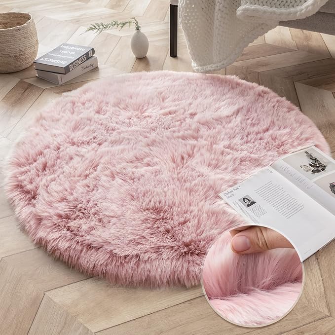 Ashler HOME DECO Soft Fox Faux Fur Chair Couch Cover Area Rug by AshlerHomeDeco
