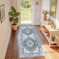 Area Rugs 2'x6' Runner Rug Non Slip Washable by RELEANY