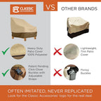Classic Accessories Veranda Water-Resistant 32 Inch Island BBQ Grill Top Cover