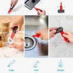 Dreamfarm Cleana Self-Sharpening Cleaning Scraper with Hook - Pack of 2