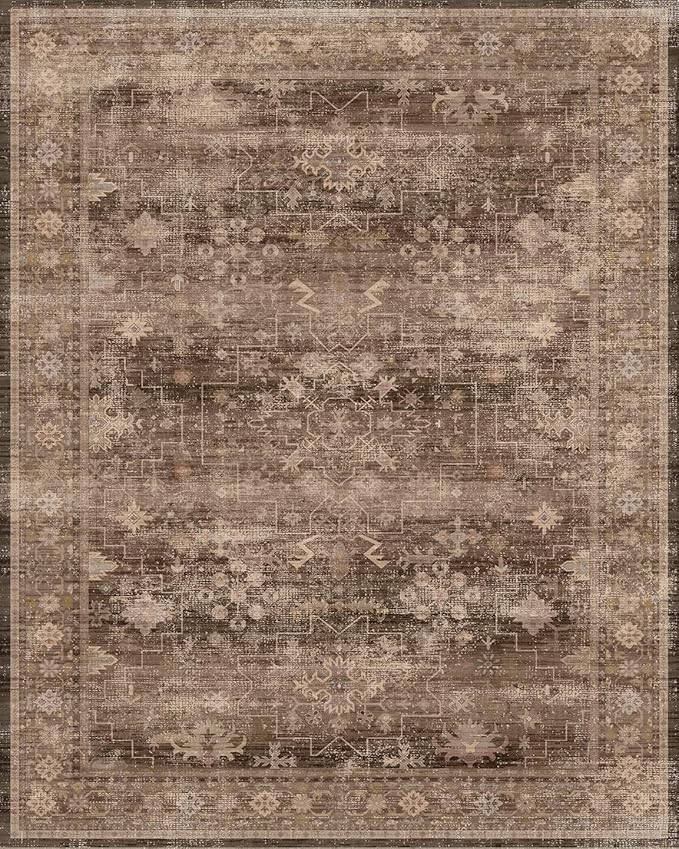 Brown Washable Long Runners for Hallways, 3x8 Wide Kitchen Runner Rug, Entryway - Image 8