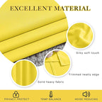 NICETOWN Bright Yellow Blackout Curtains 84 inch Long - Image 3