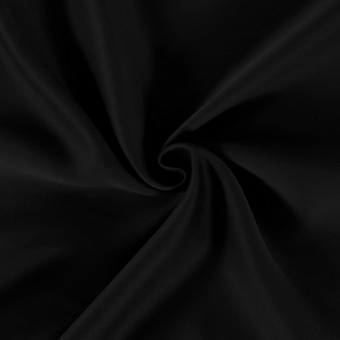 LEMOMO Black Thermal Blackout Curtains/52 x 72 Inch/Set of 2 Panels Room - Image 5