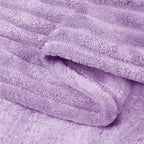 BEDELITE Fleece Blanket Twin Size – 3D Ribbed Jacquard Soft and Warm Decorative - Image 6