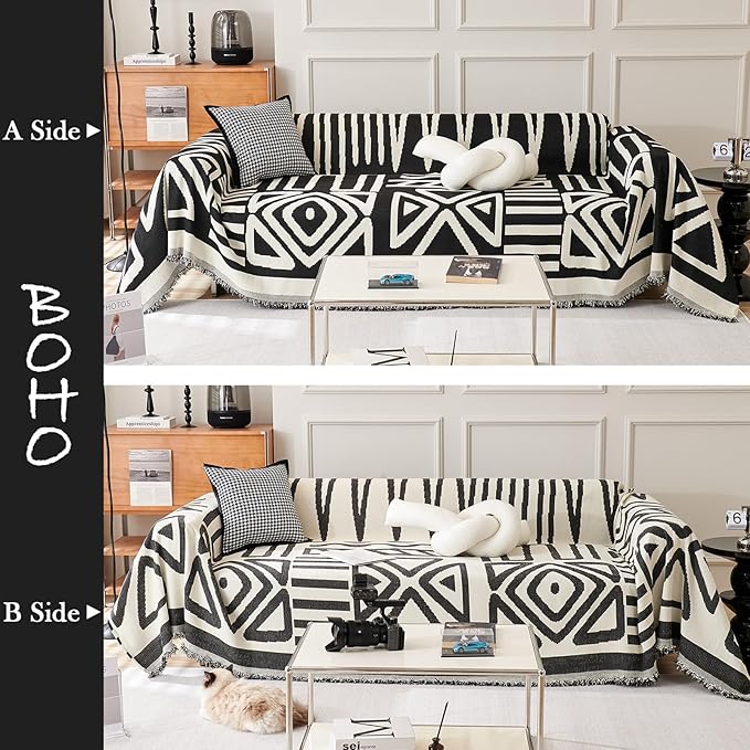 HANDONTIME Armchair Boho Sofa Covers - Image 2