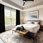 PONY DANCE Blackout Curtains for Bedroom 72 Inch Length 2 Panels Set