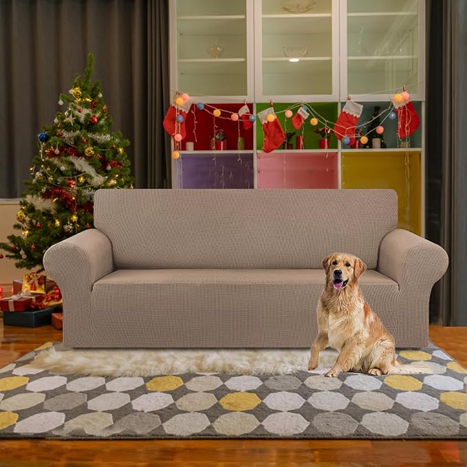 KEKUOU Stretch Sofa Cover Slipcover ，Couch Covers - Image 2