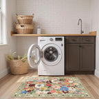 2x4 Entryway Runner Rugs, Non Slip Washable Rugs - Image 4