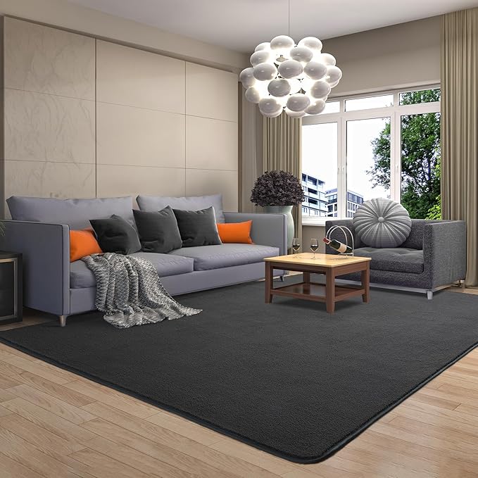 AROGAN Modern Shag Area Rug for Living Room, 6x9 Feet Washable Rugs for Bedroom - Image 7