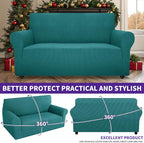 ZNSAYOTX Super Stretch Couch Cover Love Seat Sofa Covers - Image 2