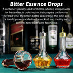 SuproBarware Bitters Bottle Set Glass Dash Bottle with Dasher Top 1.7oz Professional Bar Tool for Cocktail Great for Bartender Home Bar (3)