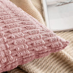 MIULEE Pack of 2 Corduroy Decorative Throw Pillow Covers 18x18 Inch Soft Boho - Image 5