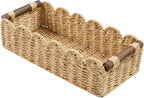 Bathroom Wicker Basket for Toilet Paper Storage Baskets for Organizing