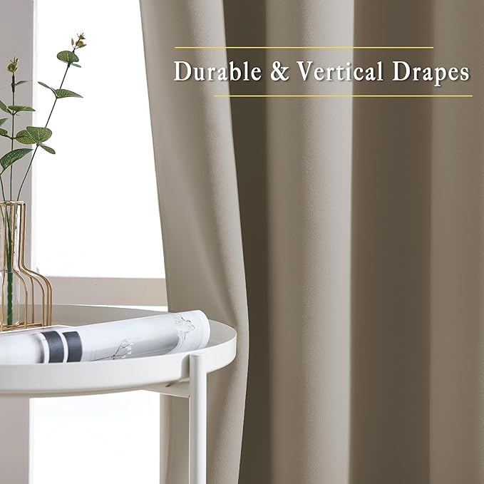 NICETOWN Room Darkening Curtains and Drapes - Image 5