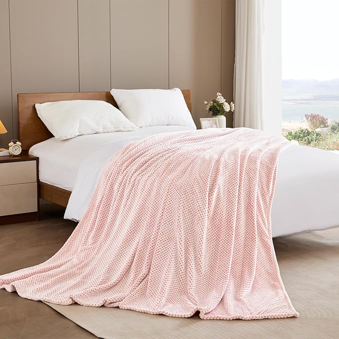 Exclusivo Mezcla Fleece Throw Blanket Extra Large, Super Soft and Warm Blankets - Image 4