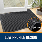 OLANLY Front Door Mat Indoor Outdoor Entrance, Waterproof Heavy Duty Doormat - Image 4