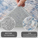 IOHOUZE Abstract Runner Rug 2x12 Ft Washable Runners - Image 4