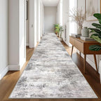 IOHOUZE Abstract Runner Rug 3x20 Ft Extra Long Washable Runners - Image 8