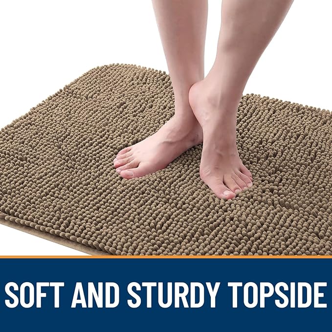 OLANLY Dog Door Mat for Muddy Paws 70x46, Absorbs Moisture and Dirt, Absorbent - Image 4