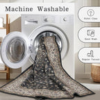 Washable Rugs 8x10 Area Rugs for Living Room, Rugs for Bedroom, Large Carpets - Image 4