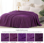 Whale Flotilla Queen Size Fuzzy Fleece Blanket - Image 9