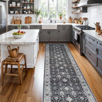 3x12 Washable Hallway Runner Rug: Oriental Long Ultra Soft Runners - Image 6