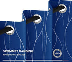 Deconovo Blackout Curtains, 38 x 90 Inch Drapes - Image 9