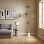Artificial Dracaena Marginata Tree 7FT Faux Dragon Plant with Roots 84inch