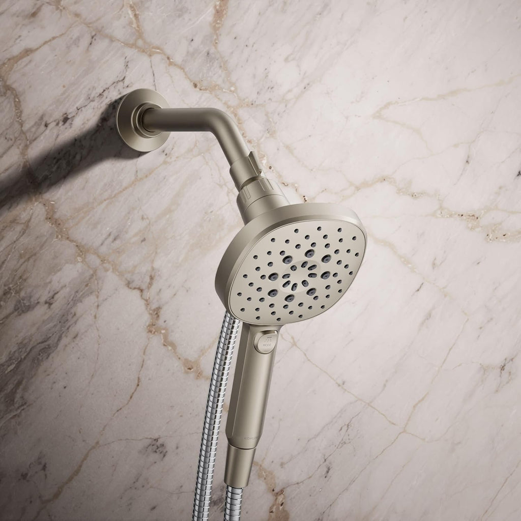 Kohler R34308-G-BN Tellin™ Five-function handshower, 1.75 gpm, Vibrant Brushed Nickel