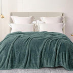 Exclusivo Mezcla Plush Fuzzy Fleece Bed Blanket Queen Size, Super Soft by ExclusivoMezcla
