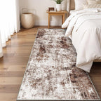 3x10 Washable Runner Rugs for Hallway: Easy-to-Clean Abstract Runners for - Image 2