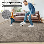 8x10 Area Rugs for Living Room: Fluffy Shag Soft Washable Rug Large Fuzzy Plush - Image 7