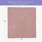 Bigacogo Chunky Knit Throw Blanket - Image 2