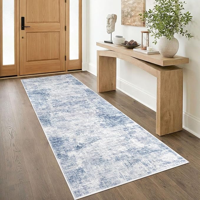 IOHOUZE Abstract Runner Rug 3x8 Ft Washable Runners by iOhouze